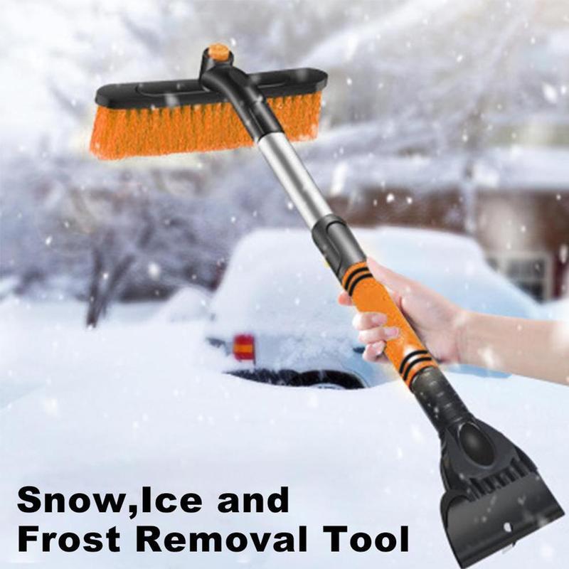 Car Cleaning Brush Ice Scraper Detachable Snow Shovel