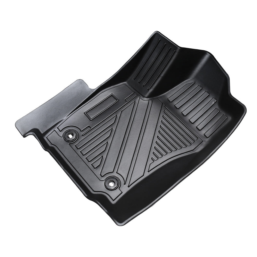 All Weather TPE Floor Liner Floor Mats Compatible With Tacoma 2024 Auto Accessories