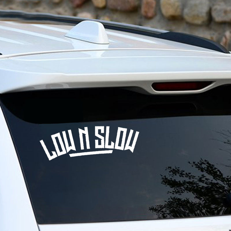Low Speed And Slow Speed Personalized Car Stickers Suitable For Window Bodies