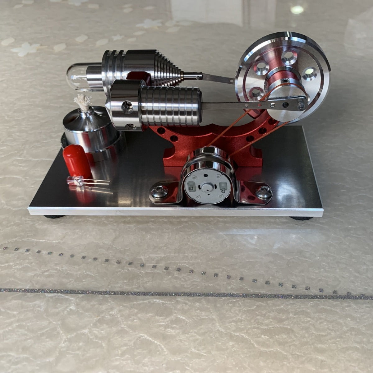 Steam Engine Low Temperature Toy Stirling Engine