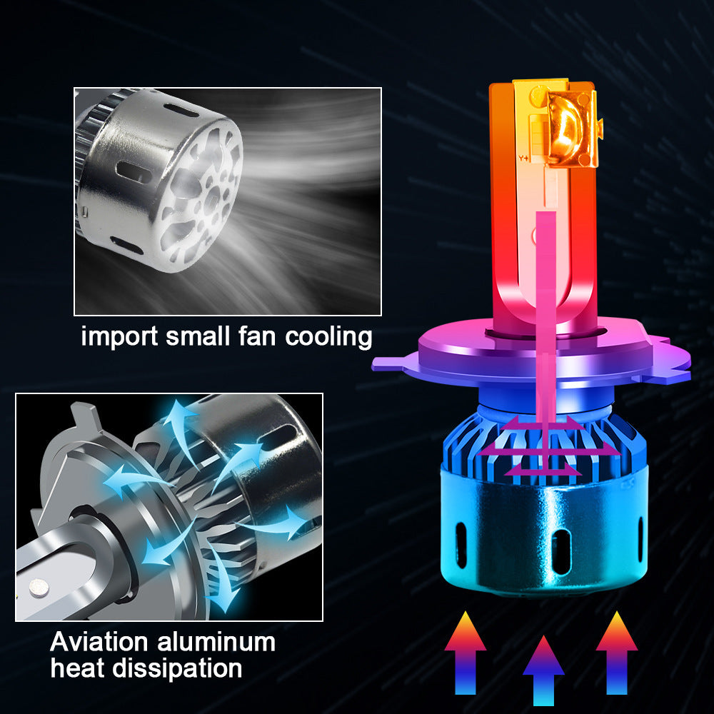 Three-color Car Led Headlights