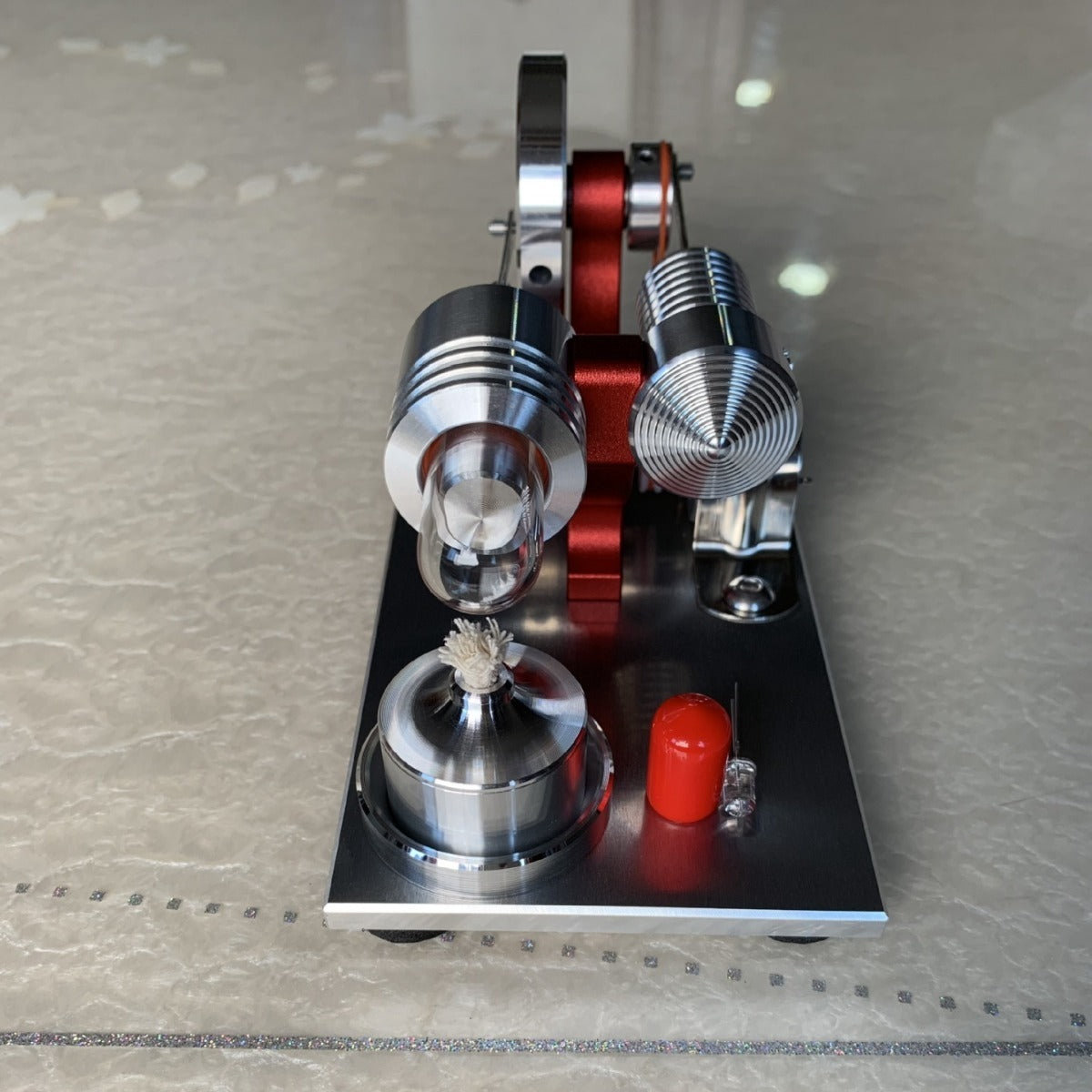 Steam Engine Low Temperature Toy Stirling Engine