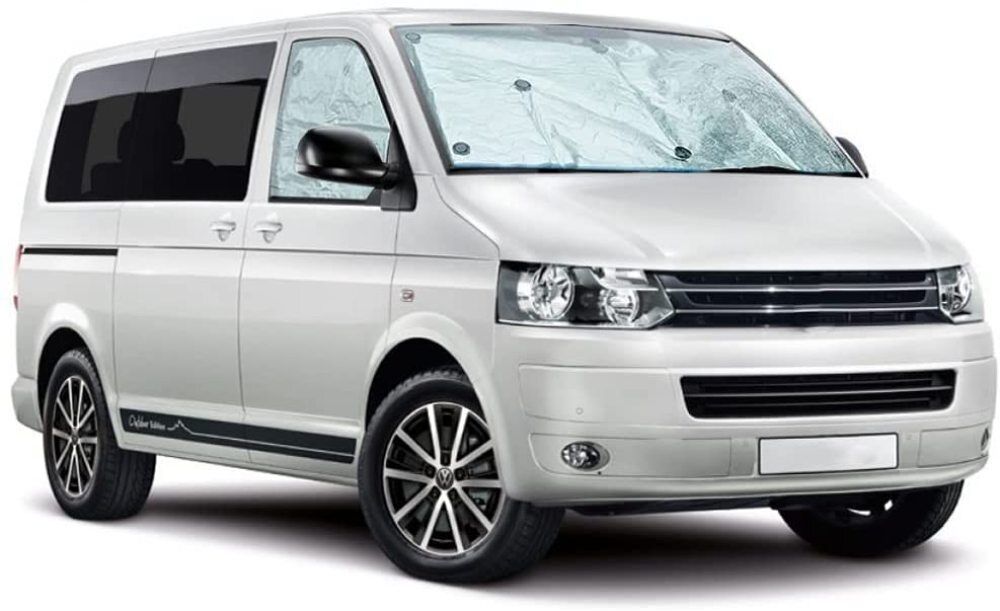 Front Windscreen Cover For VW T5 T6 Internal Thermal Window Blinds Sunshade Set